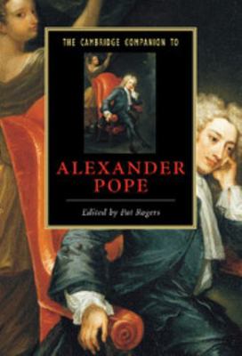 The Cambridge Companion to Alexander Pope 0521840139 Book Cover