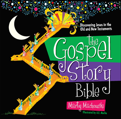 The Gospel Story Bible: Discovering Jesus in th... 1936768127 Book Cover