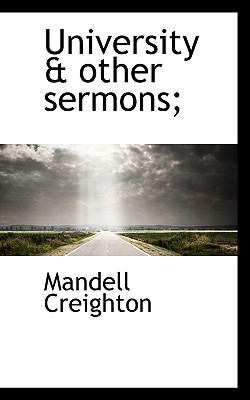 University & Other Sermons; 1116249022 Book Cover