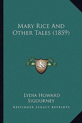 Mary Rice And Other Tales (1859) 1166650367 Book Cover