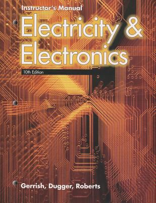 Electricity & Electronics, Instructor's Manual 1590708865 Book Cover