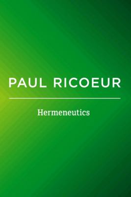 Hermeneutics: Writings and Lectures 0745661211 Book Cover