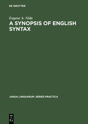 A Synopsis of English Syntax 9027924309 Book Cover