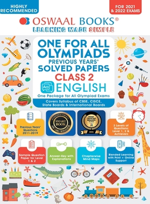 Oswaal One for All Olympiad Previous Years' Sol... 9354233619 Book Cover