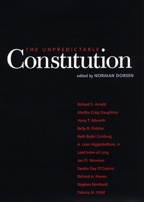 The Unpredictable Constitution 0814719481 Book Cover