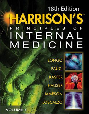 Harrison's Principles of Internal Medicine 0071632441 Book Cover