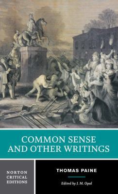 Common Sense and Other Writings: A Norton Criti... 0393978702 Book Cover