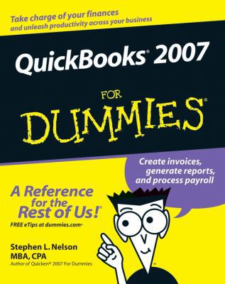 QuickBooks 2007 for Dummies B0015DCQ8U Book Cover