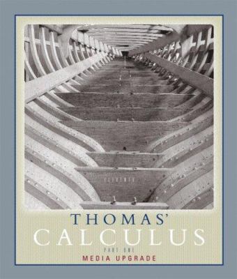 Thomas' Calculus Part One Media Upgrade 0321498755 Book Cover