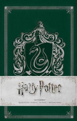 Harry Potter: Slytherin Ruled Pocket Journal 1683830326 Book Cover