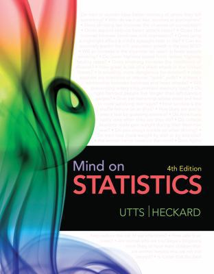 Mind on Statistics, 4th Edition 0538733489 Book Cover