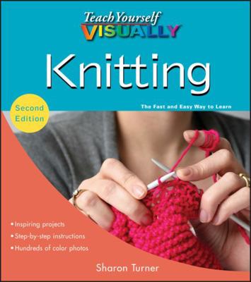 Teach Yourself Visually Knitting 047052832X Book Cover