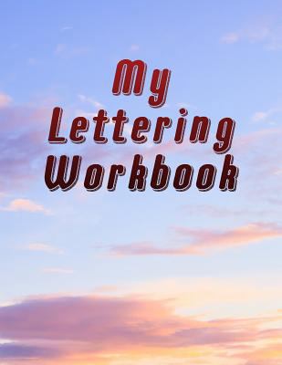 My Lettering Workbook: 50-page lined workbook f... 1725743345 Book Cover