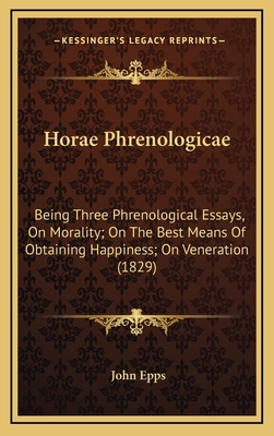 Horae Phrenologicae: Being Three Phrenological ... 1165462001 Book Cover