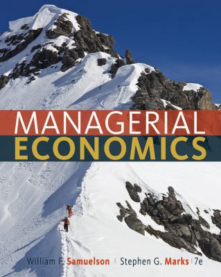 Managerial Economics 1118041585 Book Cover