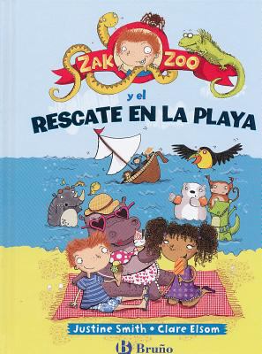 Zak Zoo y el Rescate en la Playa [Spanish] 8421699822 Book Cover