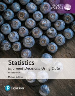 Statistics: Informed Decisions Using Data, Glob... 1292157119 Book Cover