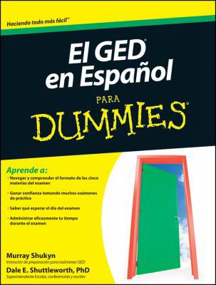 El GED en Espanol Para Dummies [Spanish] 0470769157 Book Cover