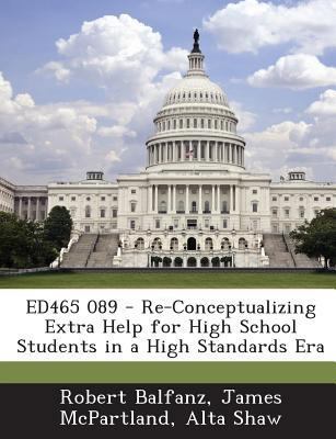 Ed465 089 - Re-Conceptualizing Extra Help for H... 1287695167 Book Cover