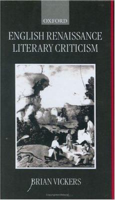 English Renaissance Literary Criticism 0198186797 Book Cover