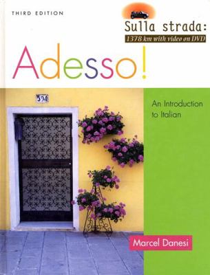 Adesso!: An Introduction to Italian [With CD (A... 0470424990 Book Cover