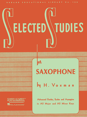 Selected Studies Saxophone Sheet Music Advanced... 1423445279 Book Cover
