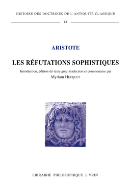 Les Refutations Sophistiques [French] 2711628124 Book Cover