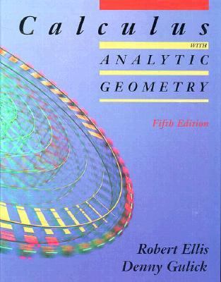 Calculus with Analytic Geometry 0030968003 Book Cover