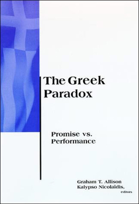 The Greek Paradox: Promise Vs. Performance 0262510928 Book Cover