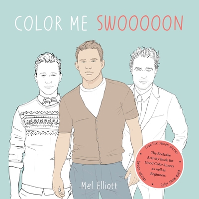 Color Me Swoon: The Beefcake Activity Book for ... 0399165479 Book Cover
