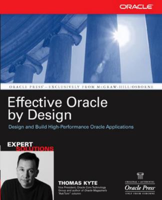 Effective Oracle by Design 0072230657 Book Cover