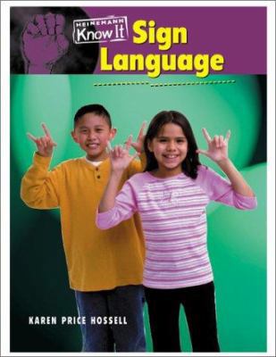 Sign Language 1588109437 Book Cover