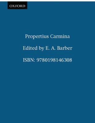 Carmina 0198146302 Book Cover