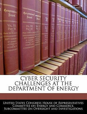 Cyber Security Challenges at the Department of ... 1240511337 Book Cover