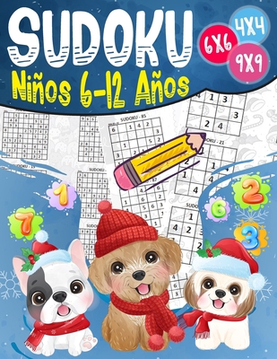 Sudoku Niños 6-12 Años: 270 Sudoku para Niños d... [Spanish] B08HTG64XS Book Cover