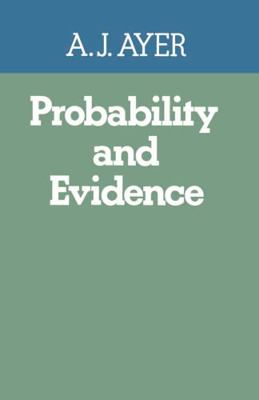 Probability and Evidence 0333148800 Book Cover