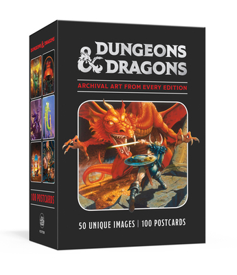 Dungeons & Dragons 100 Postcards: Archival Art ... 1984824627 Book Cover
