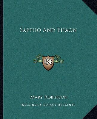 Sappho And Phaon 116268304X Book Cover