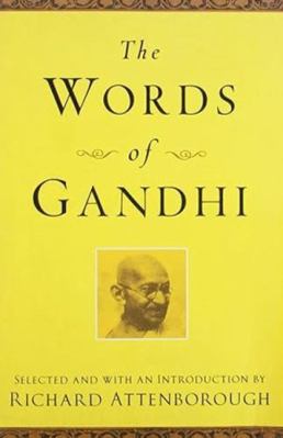 Words of Gandhi 006231288X Book Cover