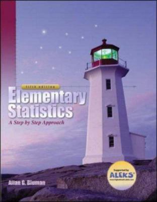 Elementary Statistics: A Step by Step Approach ... 0073215872 Book Cover