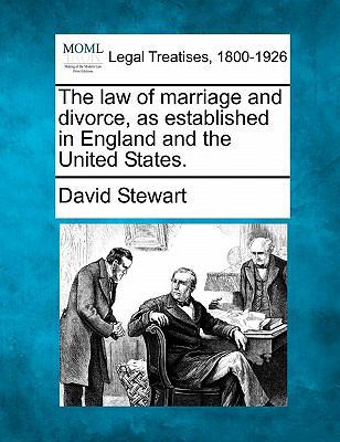 The law of marriage and divorce, as established... 1240013477 Book Cover