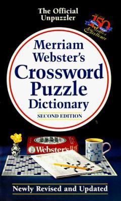 Merriam-Webster's Crossword Puzzle Dictionary 0877799199 Book Cover