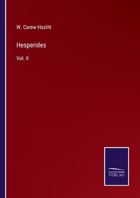 Hesperides: Vol. II 3375046960 Book Cover