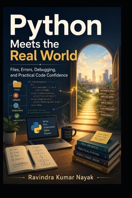 Python Meets the Real World: Files, Errors, Deb... B0H6TK9KBN Book Cover