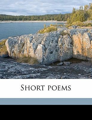 Short Poems 1178179974 Book Cover