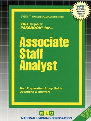 Associate Staff Analyst: Test Prepartion Study ... 0837315522 Book Cover