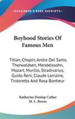 Boyhood Stories Of Famous Men: Titian, Chopin, ... 0548165246 Book Cover