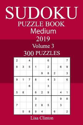 300 Medium Sudoku Puzzle Book 2019 1726318133 Book Cover