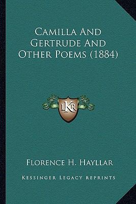 Camilla And Gertrude And Other Poems (1884) 1165332922 Book Cover