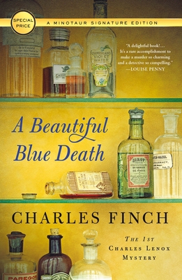 A Beautiful Blue Death: The First Charles Lenox... 1250161649 Book Cover